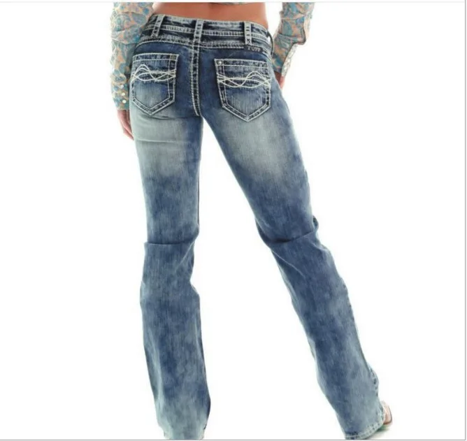 Новинка, женские джинсы в клетку, с низкой талией, эластичные, для стирки, для жарки воды, отбеливающие, для женщин, быстрая