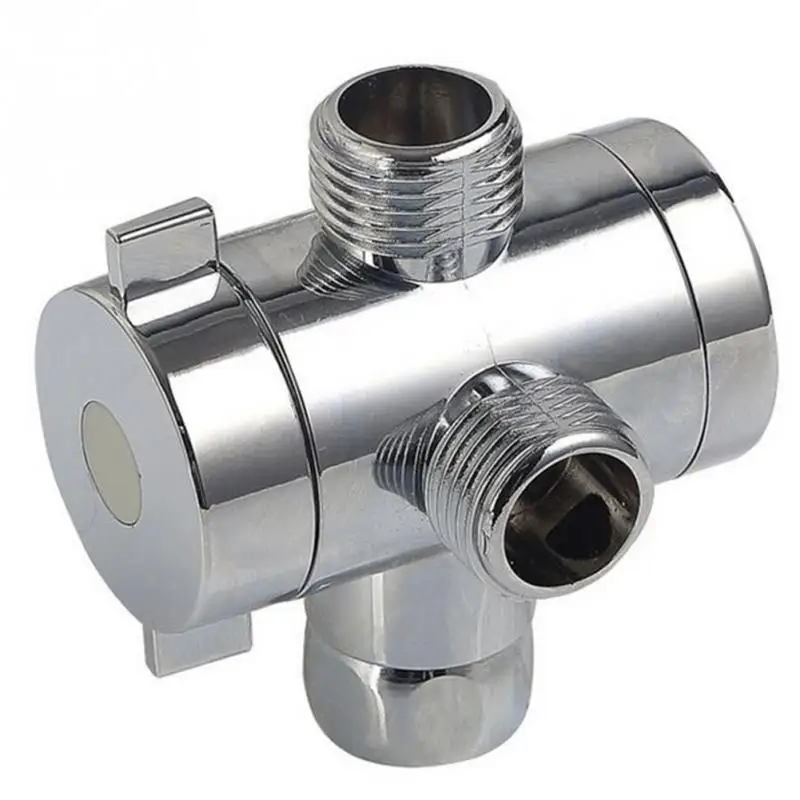 ABS G1/2 ''Ванная комната аксессуар трехходовой клапан воды для туалета биде переключатель для душа клапан Кухня водопроводные краны смесителей