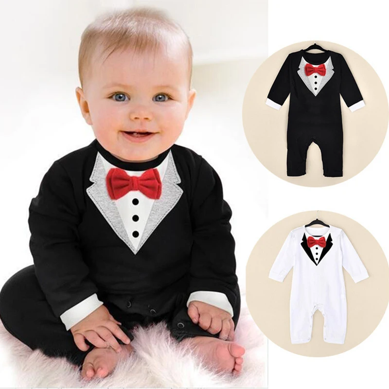 

New Gentlemen's Baby Spring Climbing Clothes, Birthday and First Year Uniform Clothes