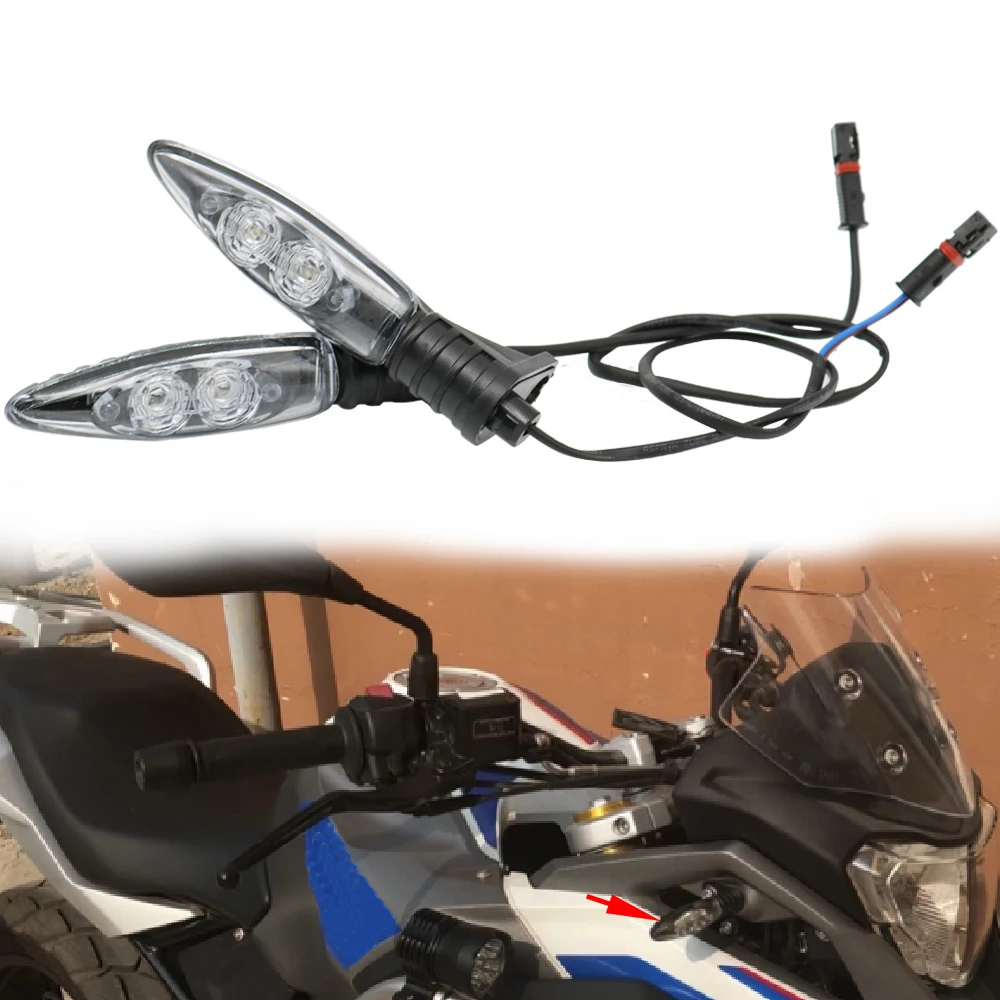 

For BMW R1200GS adv blinker Motorcycle Turn Signal LED Indicators For BMW F650GS R1200R S1000RR F800GS F800R K1300S G450X F800ST