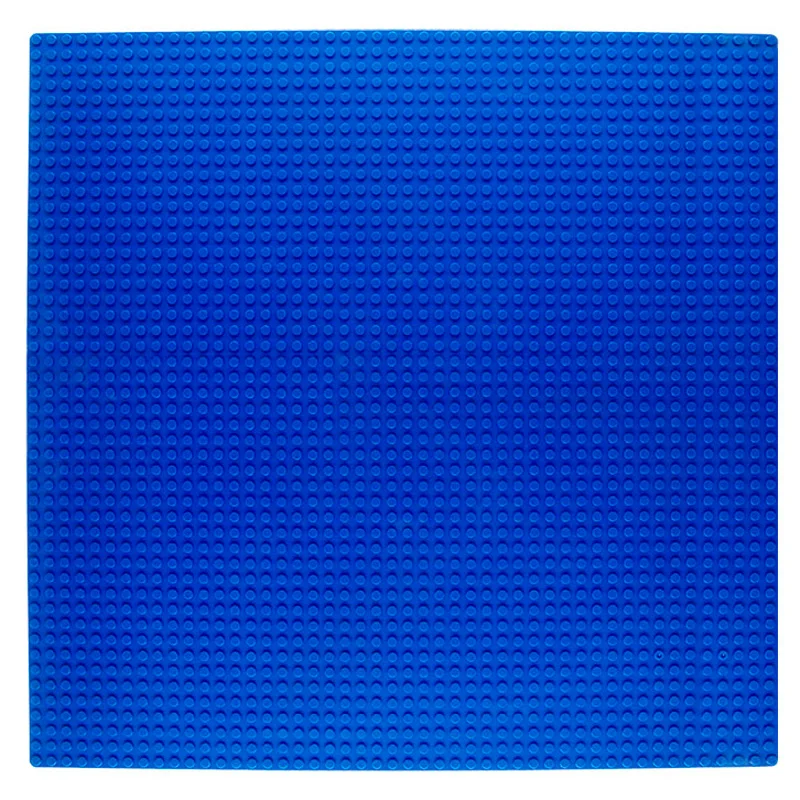 Billige 48*48 grundplatte Große Platz Kompatibel Legoingly Kunststoff Fußböden Ziegel für Kinder Dots Basis Platten Technik Bausteine DIY