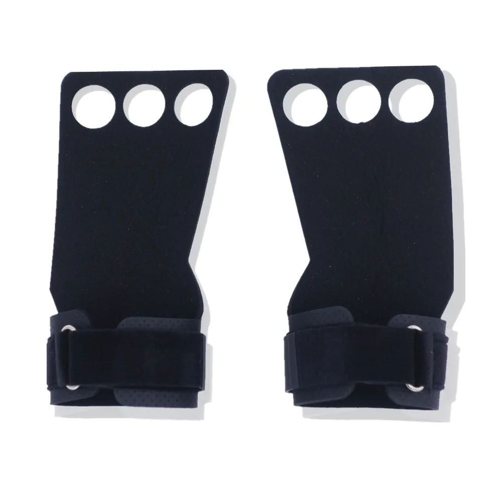  Fitness Weight Lifting Gloves Workout Crossfit Hand Grips Gloves for Pull Ups Kettlebells Dumbell B