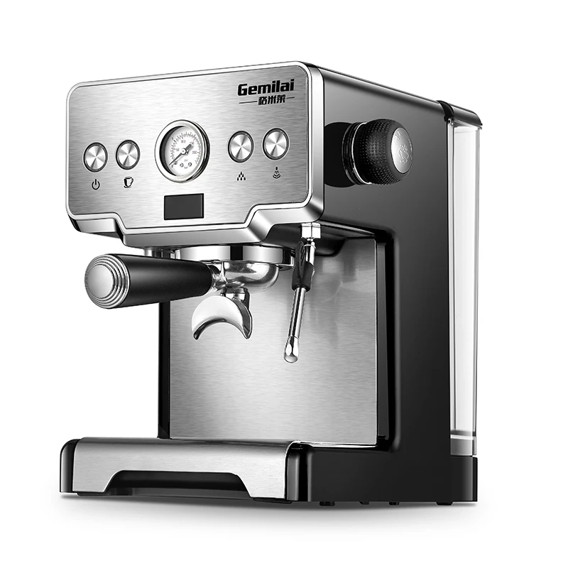 Эспрессо-машина, кофемашина, Кофеварка 15 бар, Паровая полуавтоматическая кофейная машина, молочный пузырь, Кофеварка CRM3605