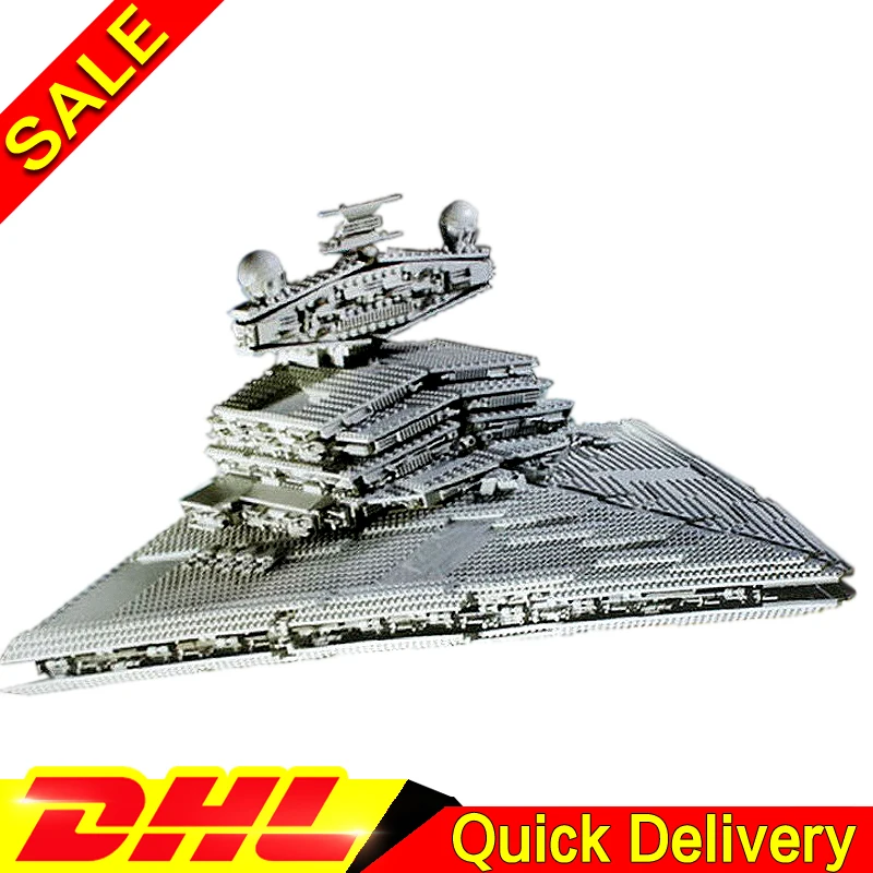 

LEPIN 05027 3250Pcs Star battle Imperial Star Destroyer Model Building Kit Blocks Bricks legoings Toys Clone 10030