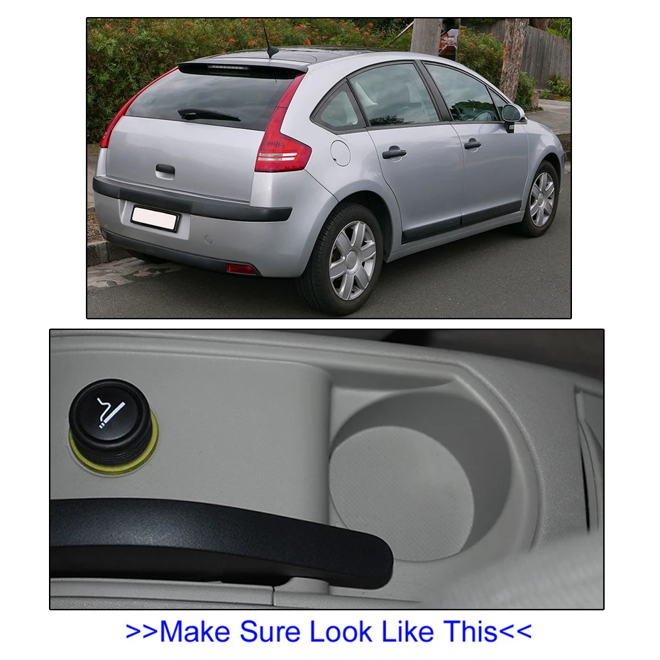 Подлокотник для автомобиля Citroen C4 хэтчбек 2004 2010 Центральный держатель стакана