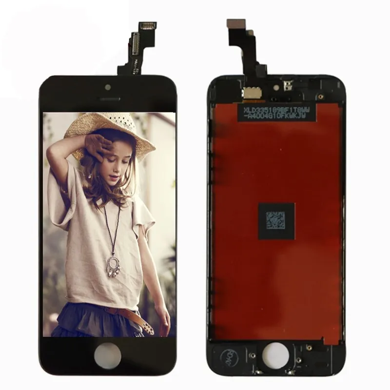Высокое качество без битых пикселей 5 ''дисплей для iPhone сенсорный экран 5G LCD