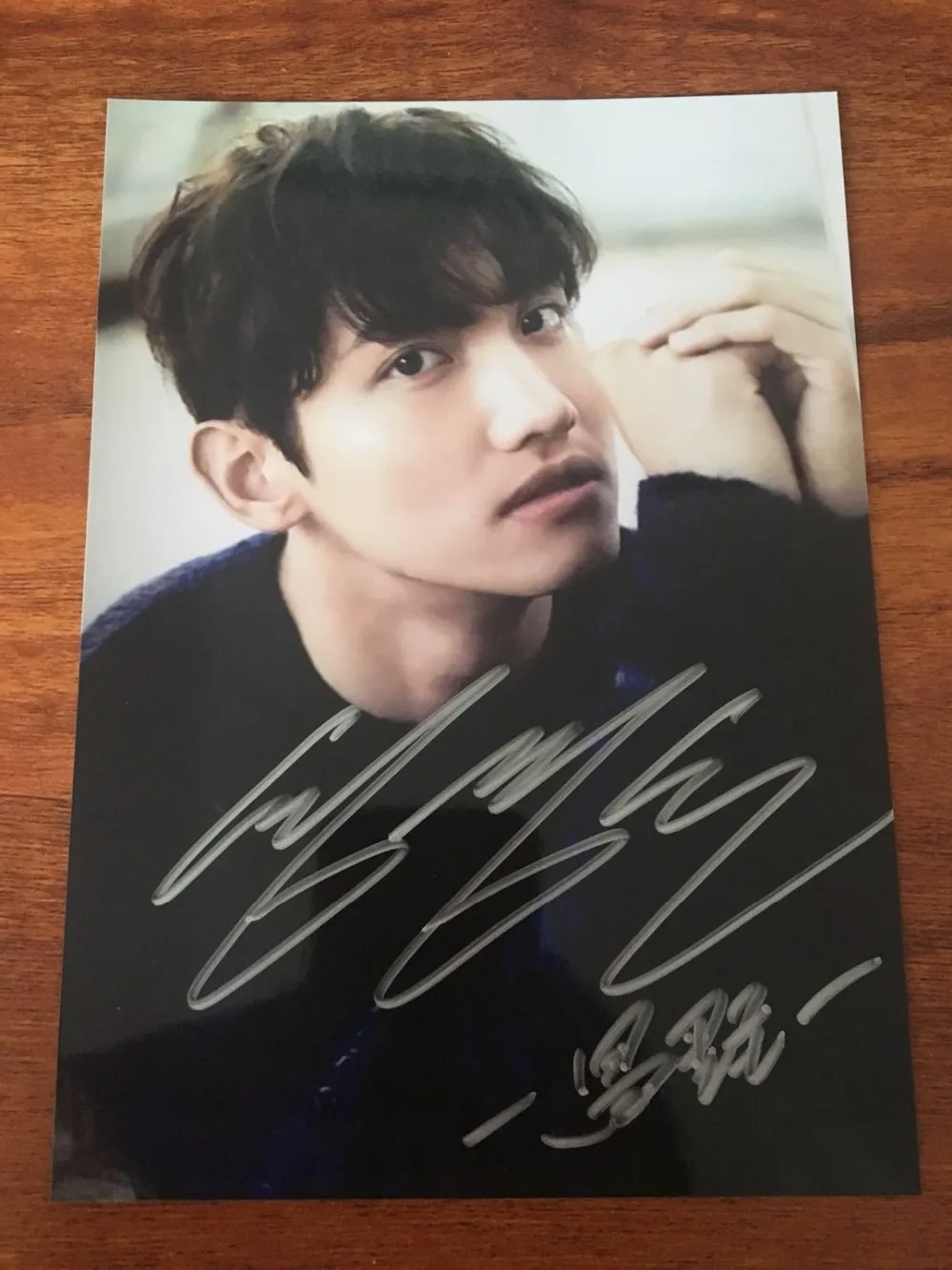 

hand signed TVXQ Shim Changmin Max autographed photo CLOSE TO YOU 5*7 free ship 062018C