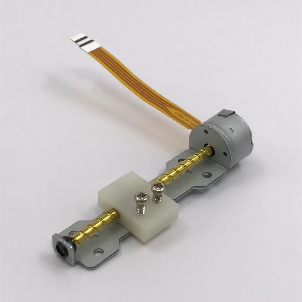 Микро-точность линейных винт шаговый двигатель мини 15 мм DC 5V 2-фазный 4-проводной
