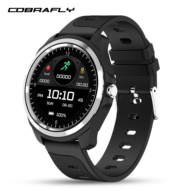 

COBRAFLY KW05 smart band waterproof smart watch men android ios heart rate monitor fitness tracker smartwatch