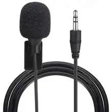 3,5 мм клип на микрофон автомобильное радио стерео bluetooth с поддержкой аудио внешний микрофон для автомобиля gps dvd-плеер Радио Аудио