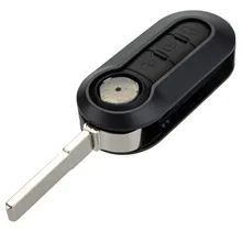 1pc 3 Button Car Key Shell Remote Case Keyless Replacement for Fiat Doblo Stilo Punto Ducato 500 D30