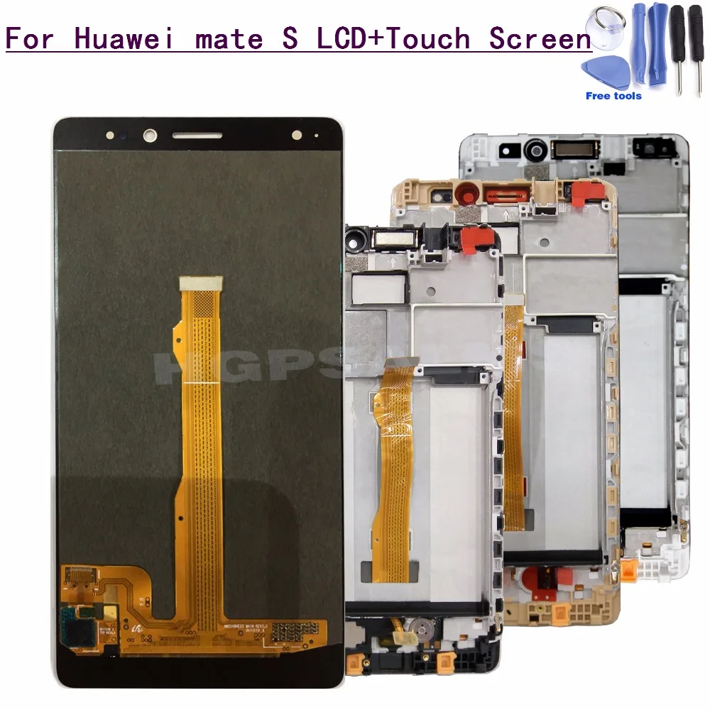 

For Huawei Mate S LCD Display Touch Screen Digitizer Assembly With Frame Replacement 5.5 inch +Tools