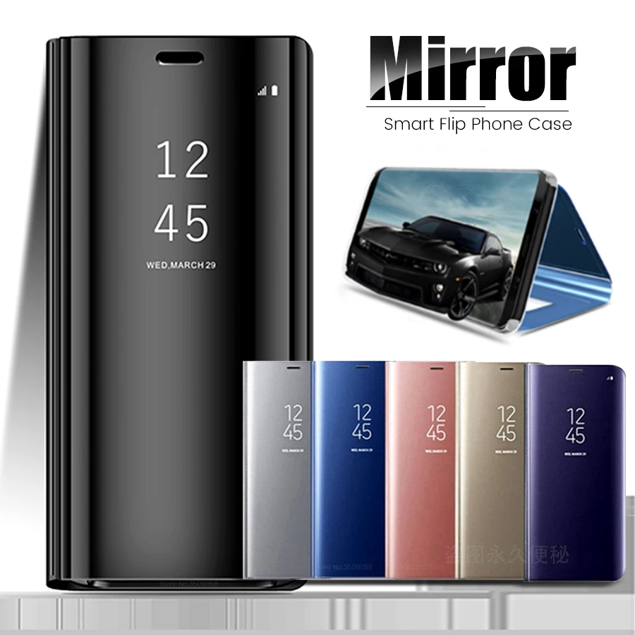 

smart mirror flip case for samsung a 70 cover cases for samsung galaxy a10 a20 a20e a30 a40 a50 a70 2019 coque a 70 50 40 30 20