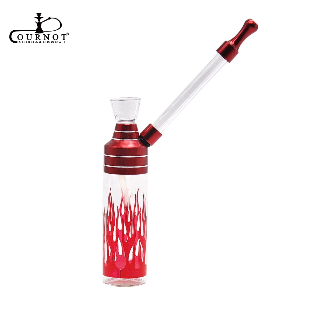 COURNOT, Мини Кальян, курительные трубы, стеклянные водопроводные трубы 120 мм, металлические табачные трубы для сигарет, держатель фильтра, аксессуары