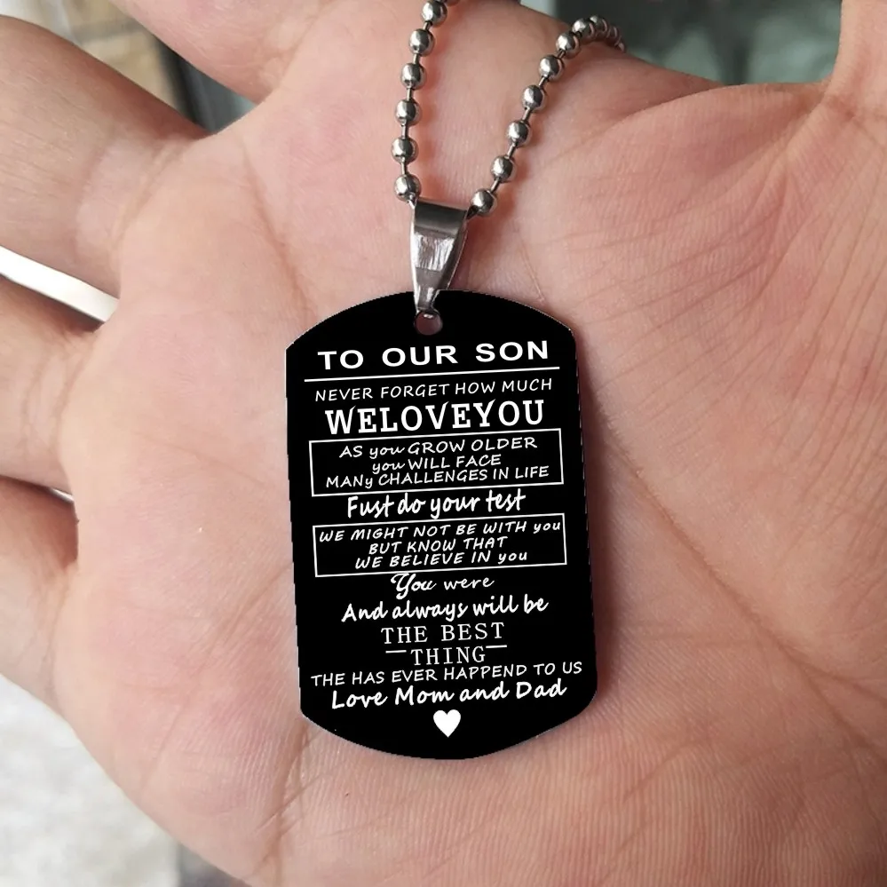 to our son     love