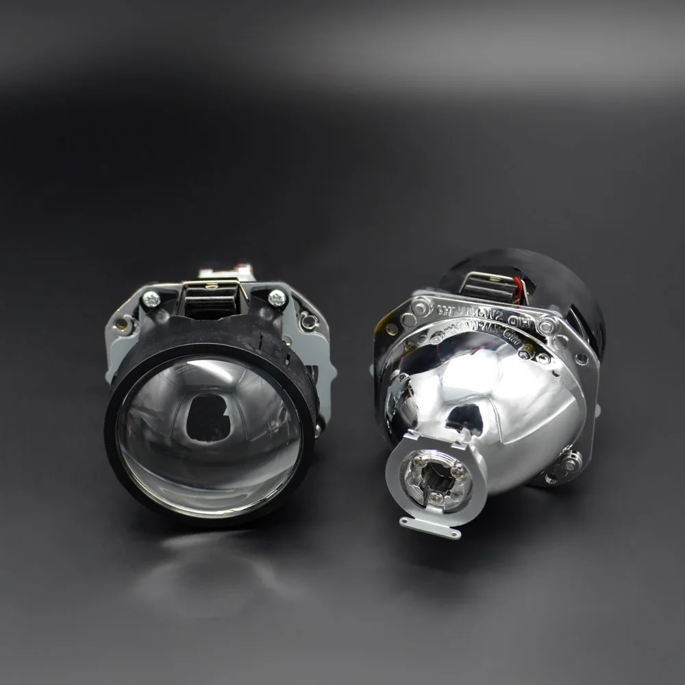 2,5 дюймовые мини линзы проектора bi xenon подходят для H1 H4 H7 автомобильные фары комплект для сборки мотоцикла