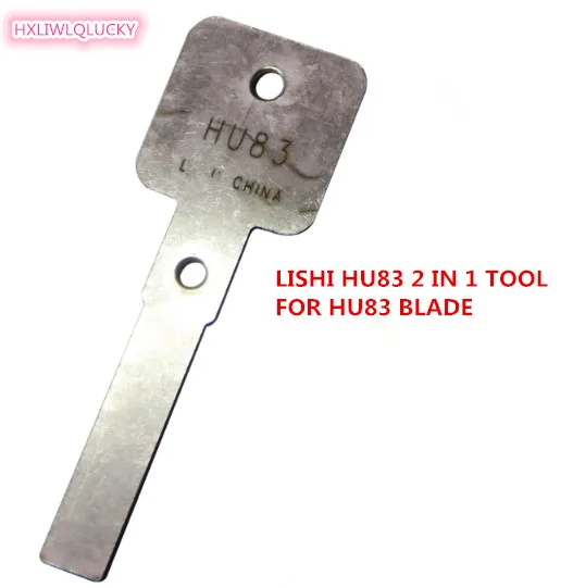 HXLIWLQLUCKY Car Accessories Lishi Hu83 2 In 1 Lishi font b Tools b font For 407