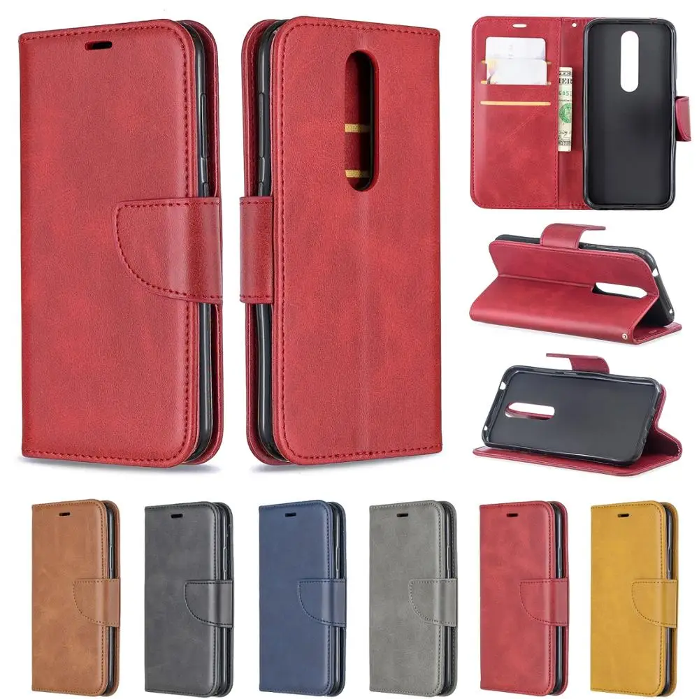 

HUANGTAOLI PU Leather Flip Wallet Cover Case For NOKIA 1 1 PLUS 2.1 3 3.1 4.2 5 5.1 6 6.1 7 Phone Bag Case Mobile Phone Case