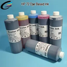 Яркие цветные чернила на водной основе для принтера hp DesignJet T1300 оптом