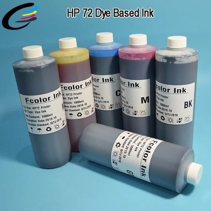 Яркие цветные чернила на водной основе для принтера HP DesignJet T1300 оптом | Компьютеры