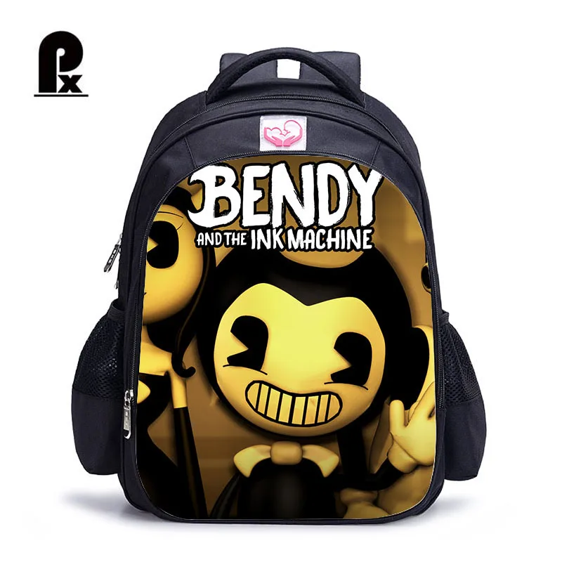 

2018 New Style Children Backpack Bendy and the Ink Machine Backpack School Bags for Boys and Girl Schoolbag Mochila Infantil