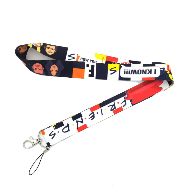 Regooly RE09 друзья ТВ шоу Забавный шейный ремень Lanyards ID значок держатель для карт брелок телефон ремень подарок лента тесьма ожерелье