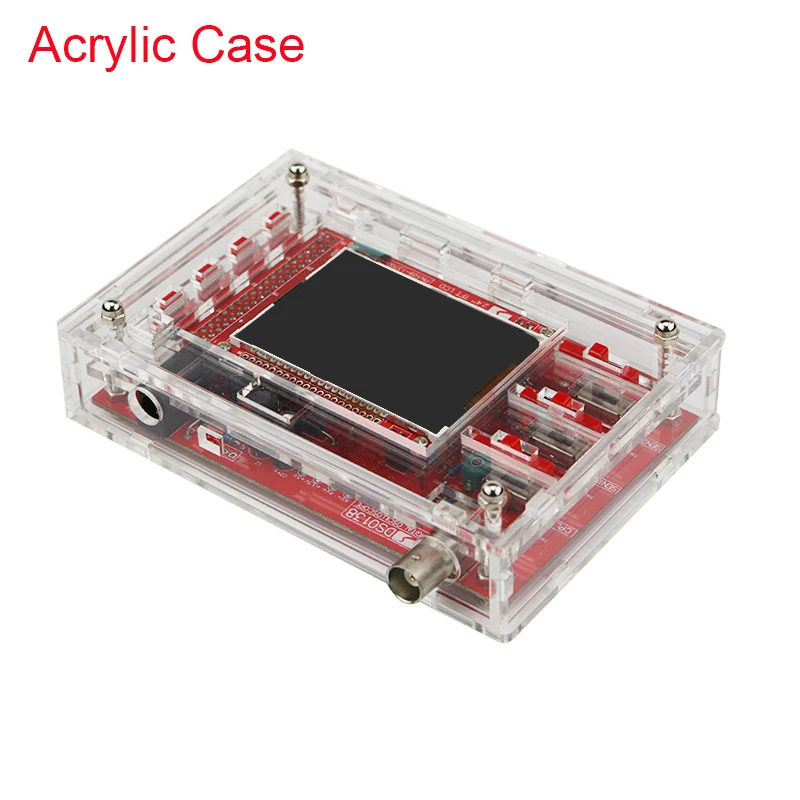 2017 DSO138 2.4 inch TFT Oscilloscope Acrylic Case Box Cover Shell for