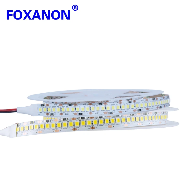 

High lumens LED Strip light Night lights 2835 SMD DC 12V 1200LEDs/5M waterproof IP65 Flexible Ribbon String LED lamp Warm Decor
