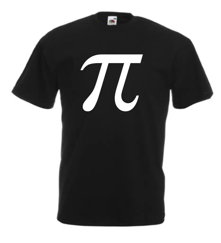 

BIG PI T-SHIRT MATHS SYMBOL GEEK New T Shirts Funny Tops Tee New Unisex Funny High Quality Casual Printing free shipping