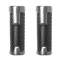 22mm 7/8 ''с ЧПУ Алюминий резиновая мотоцикл противоскольжения ручка ручек Ручка для Honda cb1100 RS CB400SS CB400 SS