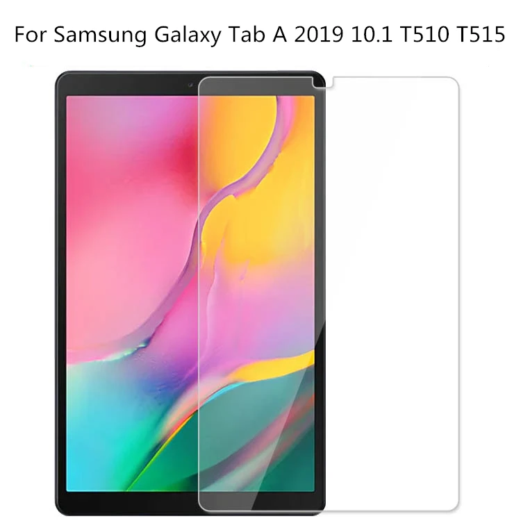 2 шт 0,3 мм 9H Закаленное стекло протектор экрана для samsung Galaxy Tab A 10,1 T510 T515 SM-T510 SM-T515 защитная пленка