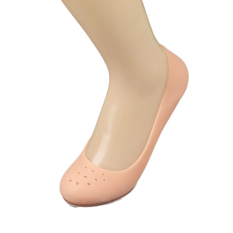 2 шт. = 1 пара силиконовые Увлажняющие гелевые пятки носки трещины Ноги Уход за кожей педикюр протектор Ноги массажер для ног боль облегчение