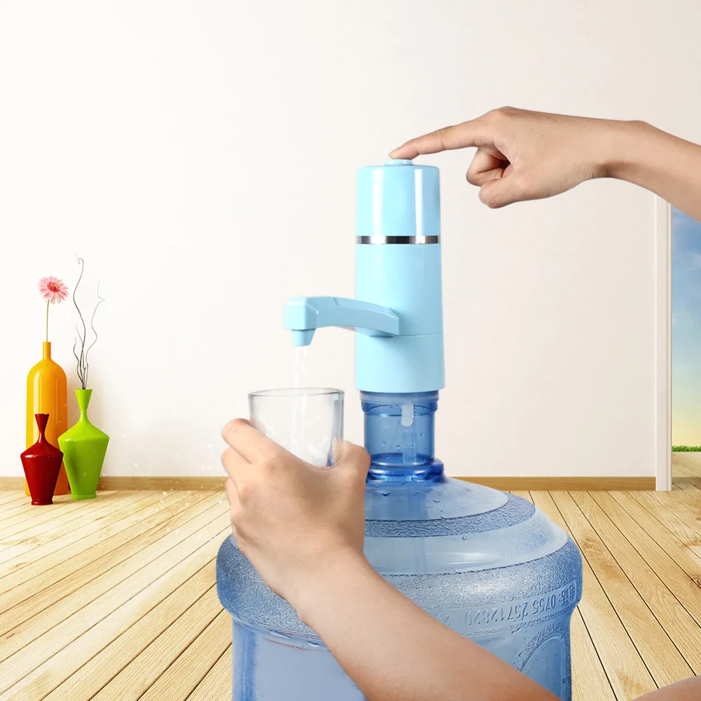 

Electric Water Bottle Pump Dispenser with Rechargeable Battery Drinking Bottles Suction Unit Water Drinking Dispenser su sebili