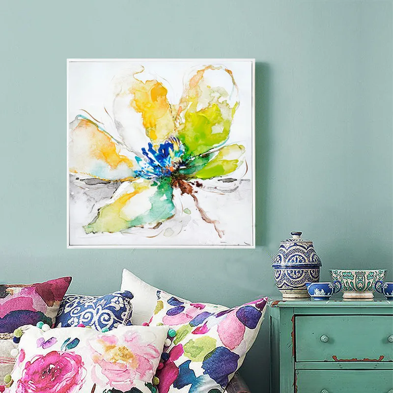 Fashion-Home-Decor-Poster-Colorful-Flower-Wall-Art-Picture-Canvas-Oil-Painting-For-Living-Room-Watercolor (3)