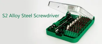 

45 in 1 Screwdriver Set Precision Repair Tools Kit S2 Alloy Steel Material Tool for Cell Phone iPhone for Notebook