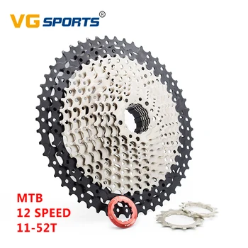 

MTB 12 speed cassette freewheel sprockets 11-52T mountain bike bicycle freewheel cog 52T cdg xg Ultralight 712g VG sports