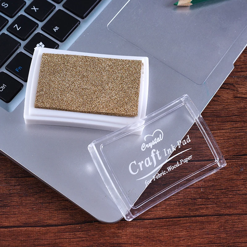 PIKAALAFAN 15 цветов DIY Скрапбукинг старинные ремесла чернил коврик красочная