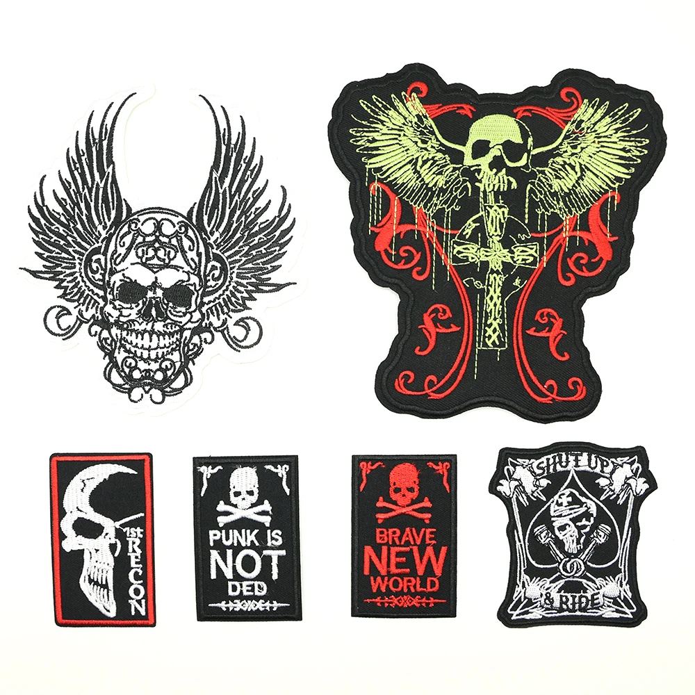 

2018 New 2018 1 pcs Iron-on STYLE badges parches termoadhesivos A large patch D-037