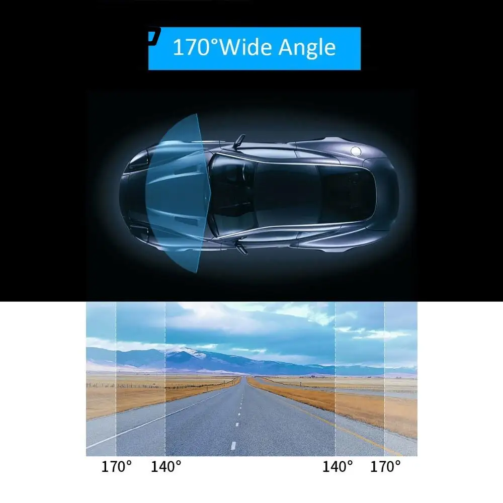 Автомобильный видеорегистратор HD 1080 P, 3,2 дюймов, видеорегистратор для вождения, видеорегистратор, видеорегистратор, автомобильная камера, поддержка нескольких языков