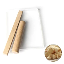 Pokich 3 шт./компл. инструмент для резки сахара DIY Форма для нуги прозрачная Конфета для выпечки ручной работы для приготовления снежного торта лоток наборы