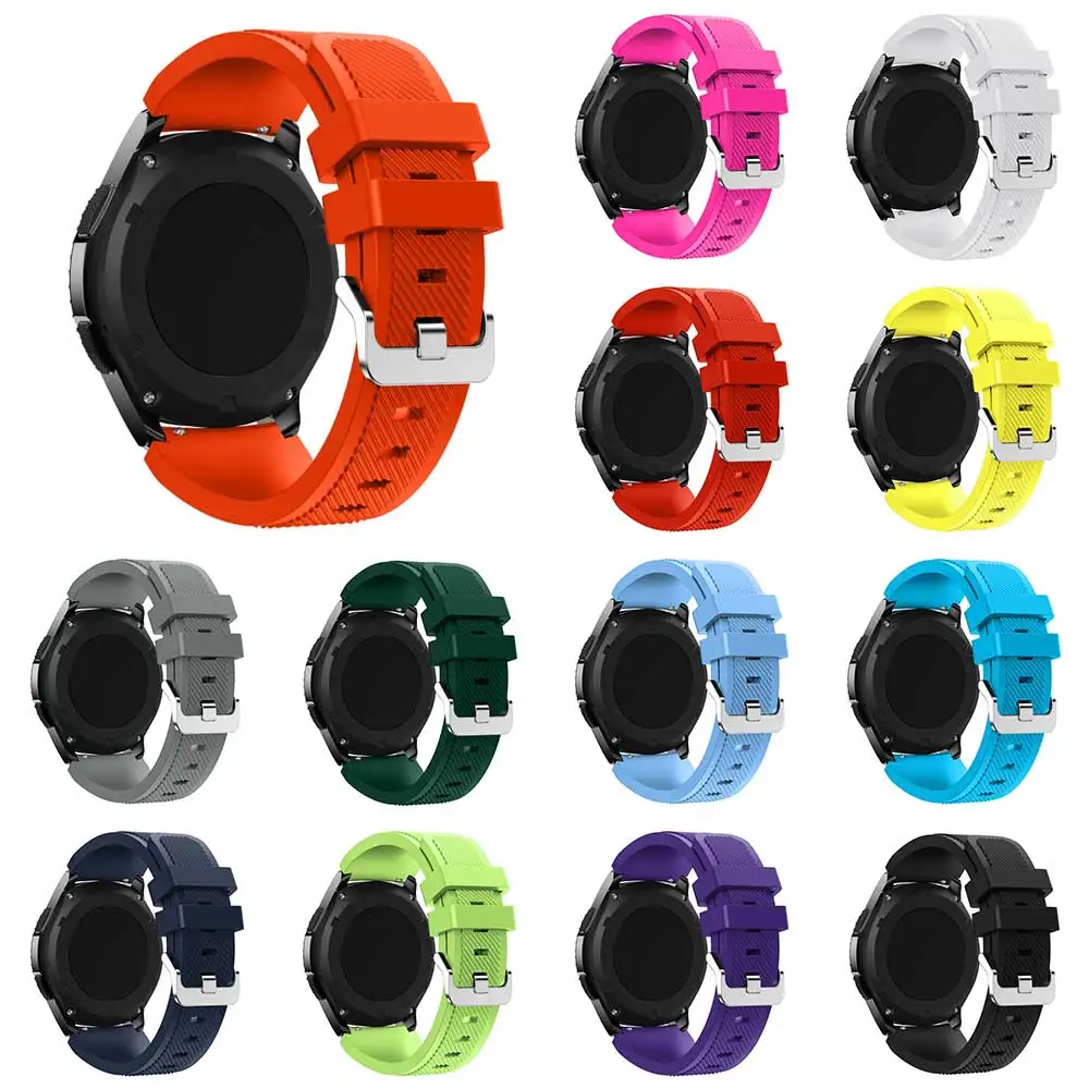 

Sport Silicone Strap for Samsung Gear S3 S 3 Frontier/Classic band bracelet 22mm 46mm wristband replacement rubber belt