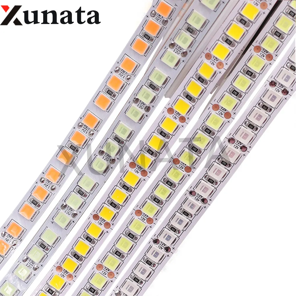 

5M DC12V Single Row Led Strip 120leds/m 5054 SMD LED Strip Light Flexible LED Tape for Home Garden DIY Decoration Fita De Led