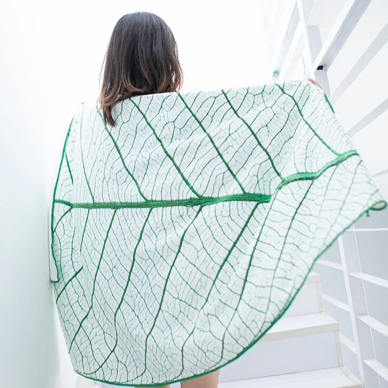 

Daily Necessities Leaves Small Bath Towel Personality Soft Water Absorption Does Not Drop Towel Quick Dry Eco Friendly Face Towe