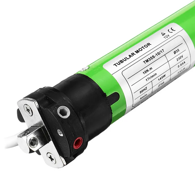 High Quality TM35S 220V Tubular Motor Roller Shade Electric Curtain Motorized Rolling Blind Shutter Mayitr Anti-theft Window
