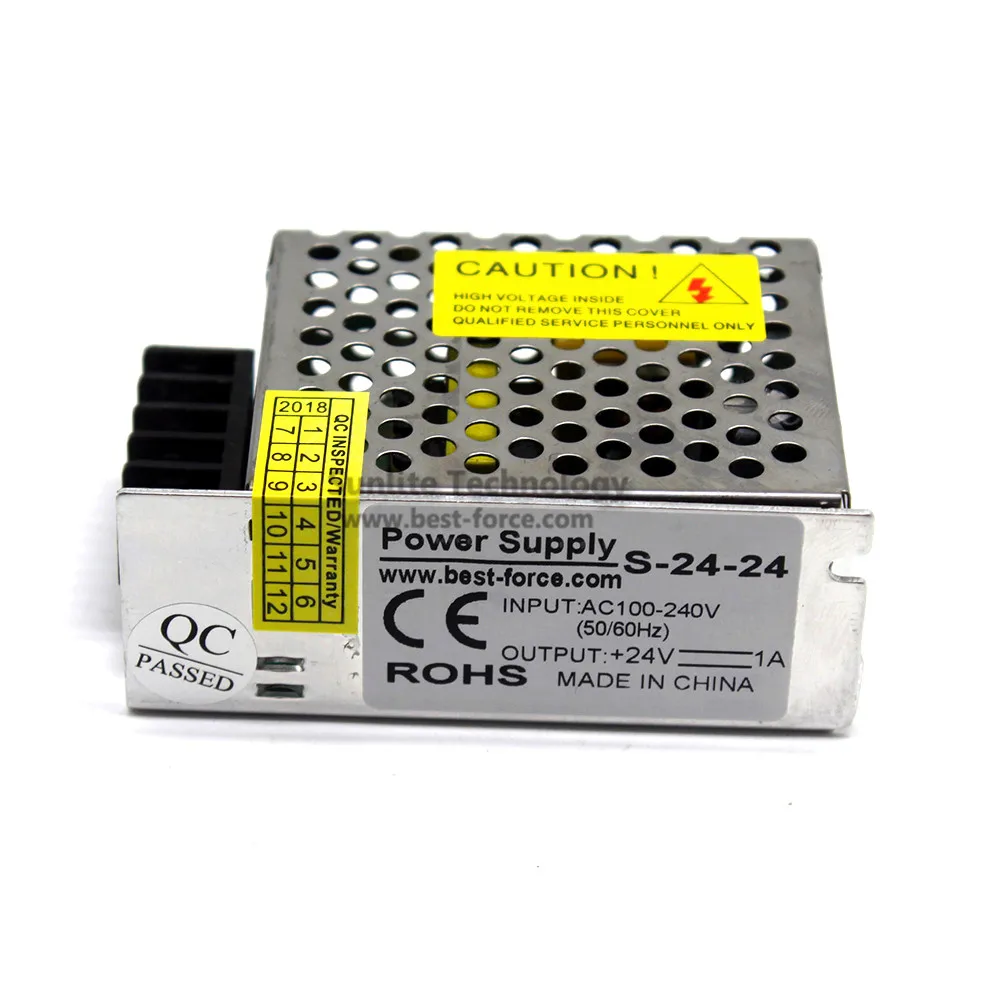 24v 1A 24W dc источник питания Переключение трансформаторов AC100 240V в DC24 SMPS для