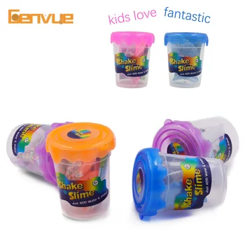 

DIY Glitter fluffy Slime Make Kit Filler Polymer Clay Powder for Supplies Slime Charms Add Water Shake Putty Set Antistress Toys