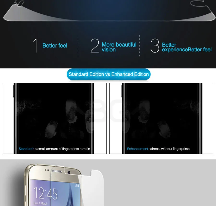 Защитное стекло для samsung Galaxy S7 S6 S5 S4 S3 mini samsung Note 5 4 3 защитный чехол с пленкой из закаленного стекла