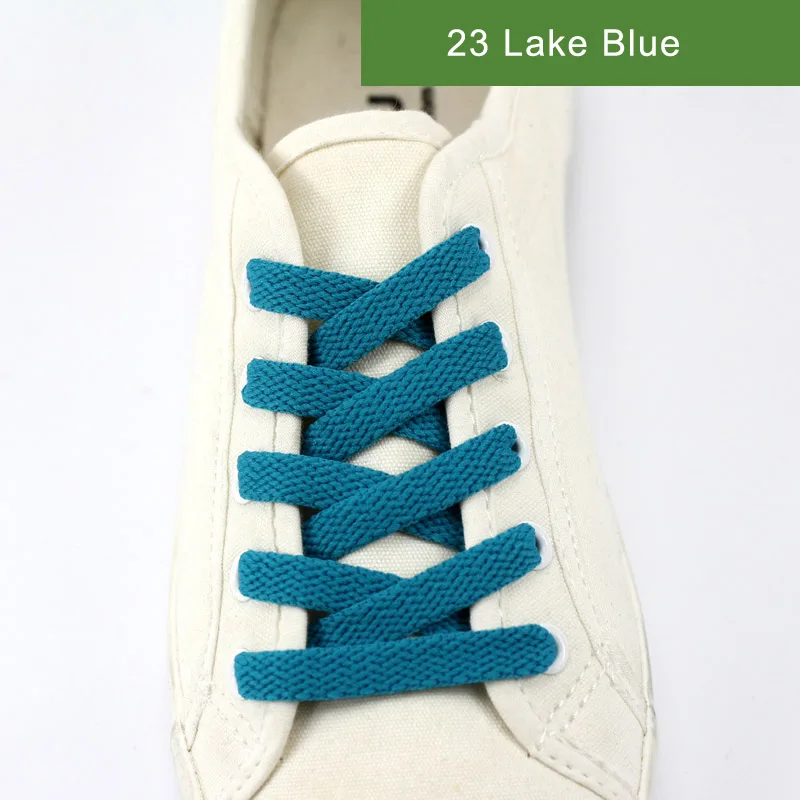 JUP 3 Pais Shoelaces Flat Colored Led Shoe Laces for Fashion Canvas Shoes Colors Girls Boys Laces Shoestring Length: 60cm-200cm