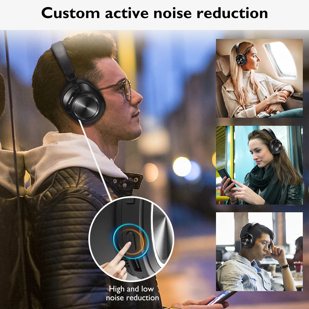 Femperna Bluetooth 5 0 наушники с глубоким активным шумоподавлением Hifi стерео музыка
