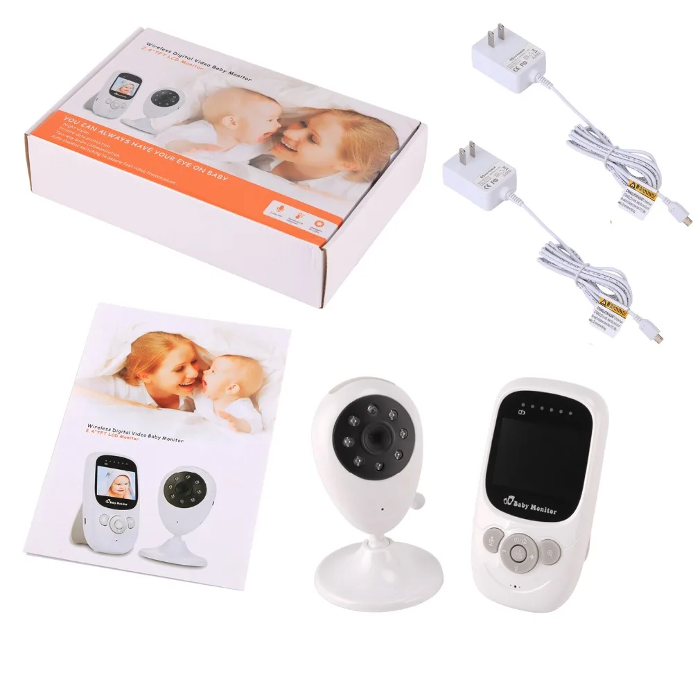 YuBeter Wireless Baby Monitor With Camera Baby Phone Camera Home Security CCTV Surveillance Night Vision Two Way Audio Baby Care